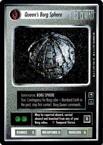 Star Trek CCG | Queen's Borg Sphere - First Contact | The Nerd Merchant