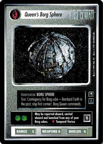 Star Trek CCG | Queen's Borg Sphere - First Contact | The Nerd Merchant