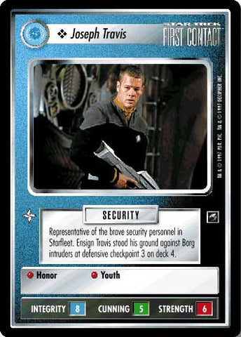 Star Trek CCG | Joseph Travis - First Contact | The Nerd Merchant