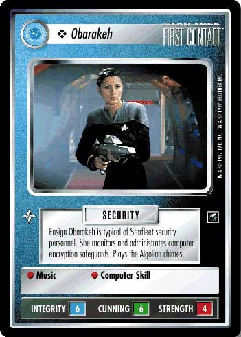Star Trek CCG | Obarakeh - First Contact | The Nerd Merchant