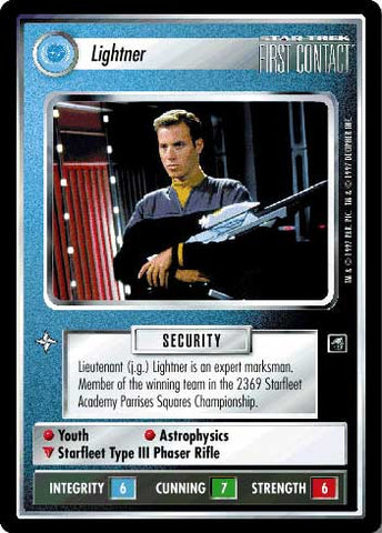 Star Trek CCG | Lightner - First Contact | The Nerd Merchant