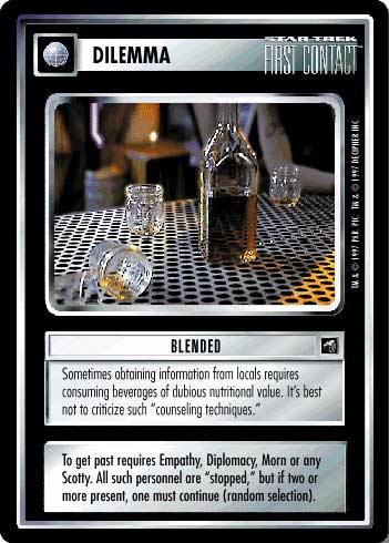 Star Trek CCG | Blended - First Contact | The Nerd Merchant