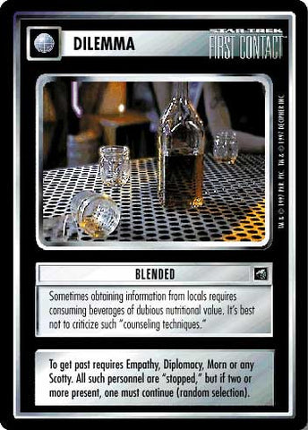Star Trek CCG | Blended - First Contact | The Nerd Merchant