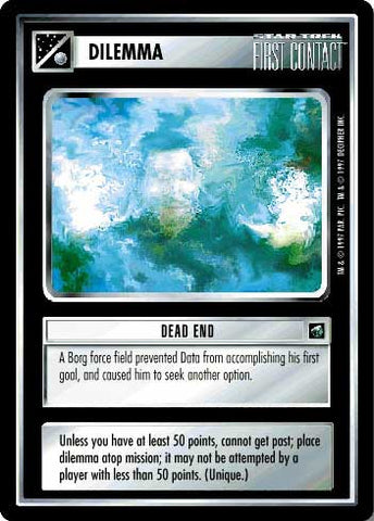 Star Trek CCG | Dead End - First Contact | The Nerd Merchant