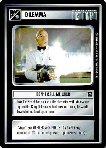 Star Trek CCG | Don't Call Me Ahab - First Contact | The Nerd Merchant
