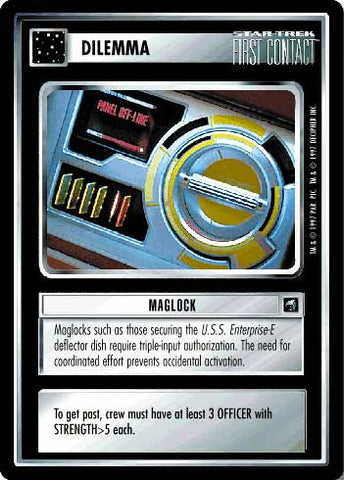 Star Trek CCG | Maglock - First Contact | The Nerd Merchant
