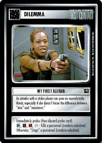 Star Trek CCG | My First Raygun - First Contact | The Nerd Merchant