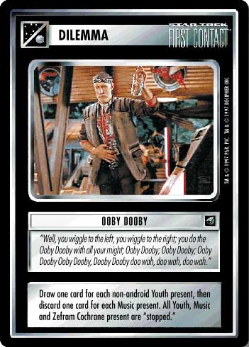 Star Trek CCG | Ooby Dooby - First Contact | The Nerd Merchant