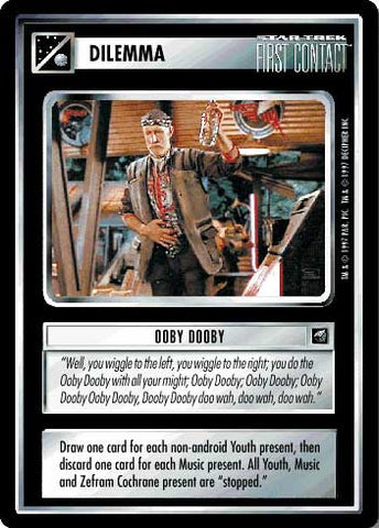 Star Trek CCG | Ooby Dooby - First Contact | The Nerd Merchant