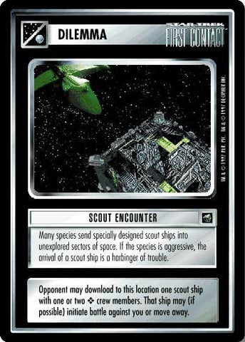 Star Trek CCG | Scout Encounter - First Contact | The Nerd Merchant