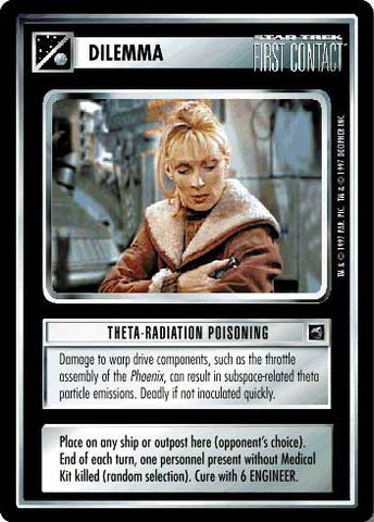 Star Trek CCG | Theta-Radiation Poisoning - First Contact | The Nerd Merchant