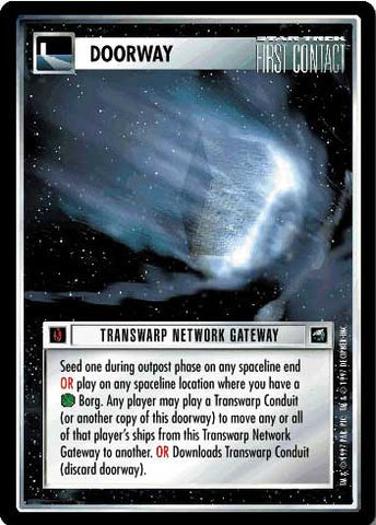 Star Trek CCG | Transwarp Network Gateway - First Contact | The Nerd Merchant