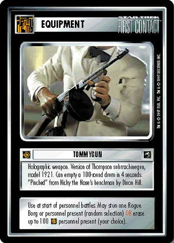 Star Trek CCG | Tommygun - First Contact | The Nerd Merchant