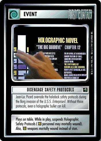 Star Trek CCG | Disengage Safety Protocols - First Contact | The Nerd Merchant