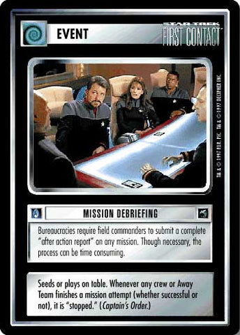 Star Trek CCG | Mission Debriefing - First Contact | The Nerd Merchant