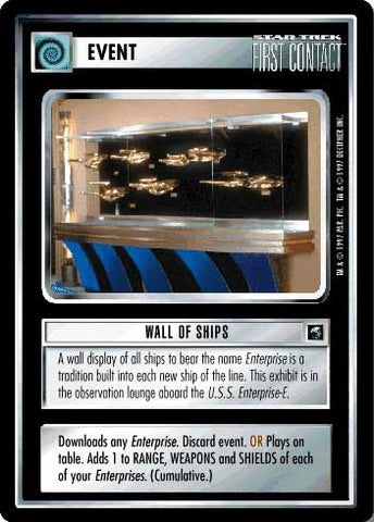 Star Trek CCG | Wall of Ships - First Contact | The Nerd Merchant