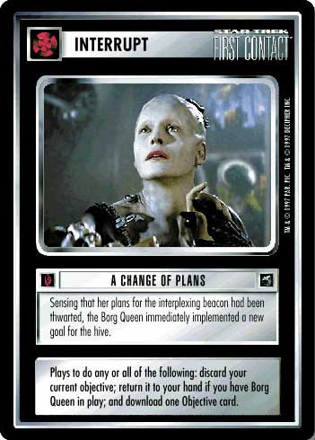 Star Trek CCG | A Change of Plans - First Contact | The Nerd Merchant