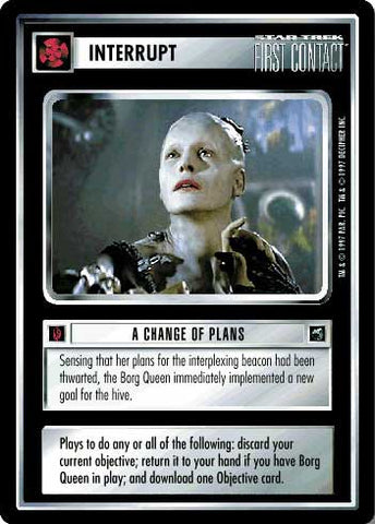 Star Trek CCG | A Change of Plans - First Contact | The Nerd Merchant