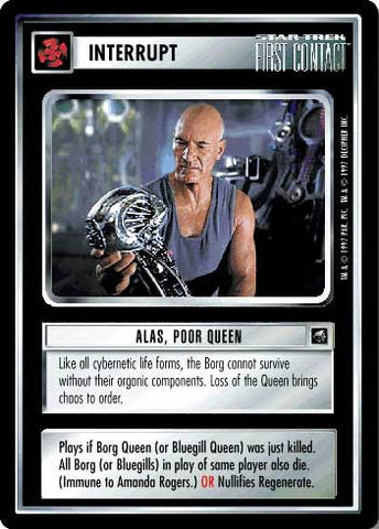 Star Trek CCG | Alas, Poor Queen - First Contact | The Nerd Merchant