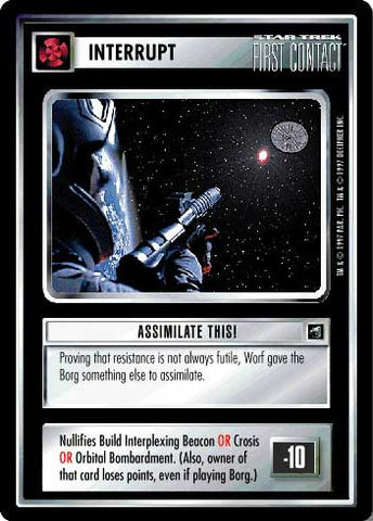 Star Trek CCG | Assimilate This! - First Contact | The Nerd Merchant