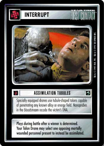 Star Trek CCG | Assimilation Tubules - First Contact | The Nerd Merchant