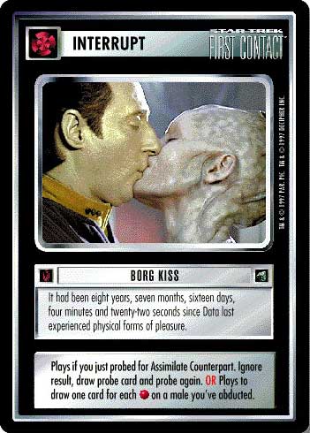 Star Trek CCG | Borg Kiss - First Contact | The Nerd Merchant