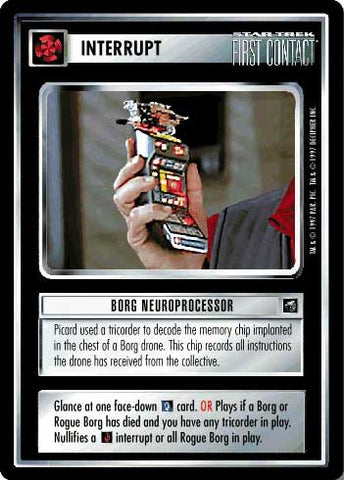 Star Trek CCG | Borg Neuroprocessor - First Contact | The Nerd Merchant