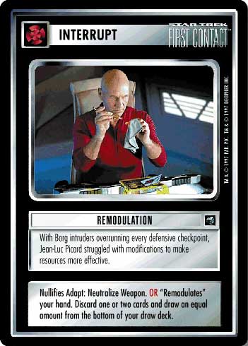 Star Trek CCG | Remodulation - First Contact | The Nerd Merchant
