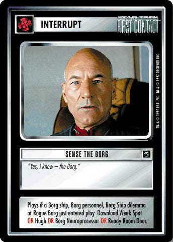 Star Trek CCG | Sense the Borg - First Contact | The Nerd Merchant