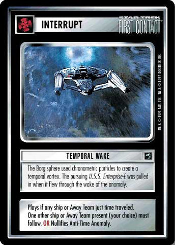 Star Trek CCG | Temporal Wake - First Contact | The Nerd Merchant