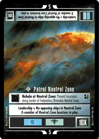 Star Trek CCG | Patrol Neutral Zone - First Contact | The Nerd Merchant
