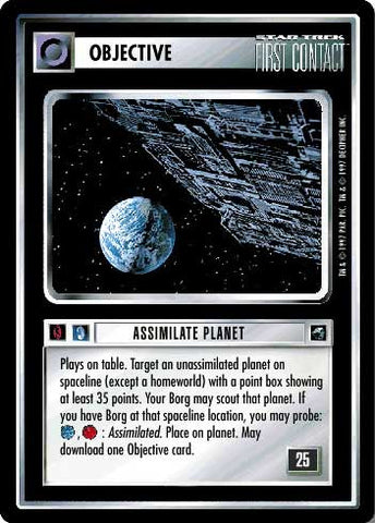 Star Trek CCG | Assimilate Planet - First Contact | The Nerd Merchant