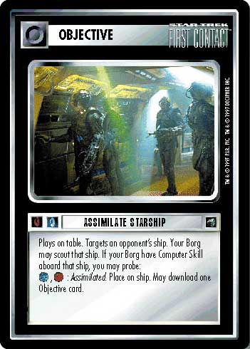 Star Trek CCG | Assimilate Starship - First Contact | The Nerd Merchant