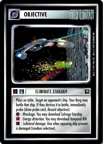 Star Trek CCG | Eliminate Starship - First Contact | The Nerd Merchant