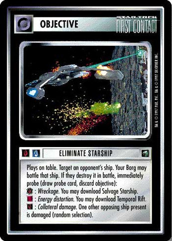 Star Trek CCG | Eliminate Starship - First Contact | The Nerd Merchant