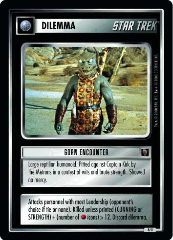 Star Trek CCG | Gorn Encounter - Mirror Mirror | The Nerd Merchant
