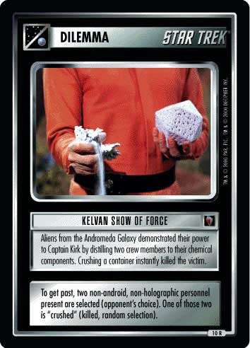 Star Trek CCG | Kelvan Show of Force - Mirror Mirror | The Nerd Merchant
