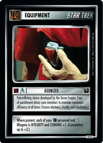 Star Trek CCG | Agonizer - Mirror Mirror | The Nerd Merchant