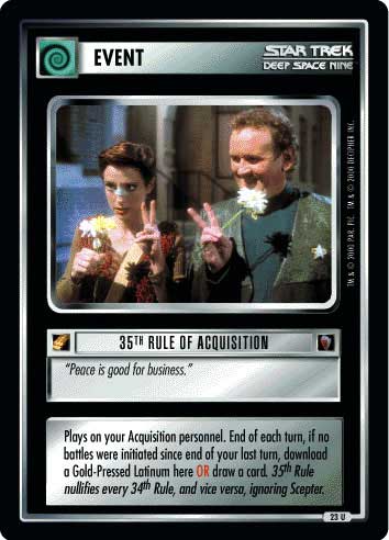 Star Trek CCG | 35th Rule of Acquisition - Mirror Mirror | The Nerd Merchant