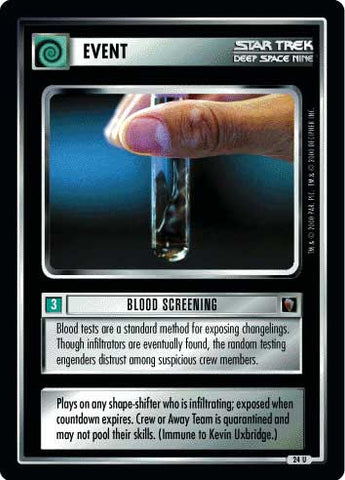 Star Trek CCG | Blood Screening - Mirror Mirror | The Nerd Merchant