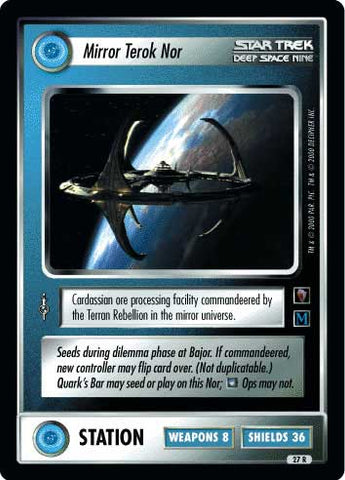 Star Trek CCG | Mirror Terok Nor (Reverse side) - Mirror Mirror | The Nerd Merchant