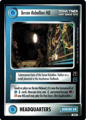 Star Trek CCG | Terran Rebellion HQ - Mirror Mirror | The Nerd Merchant