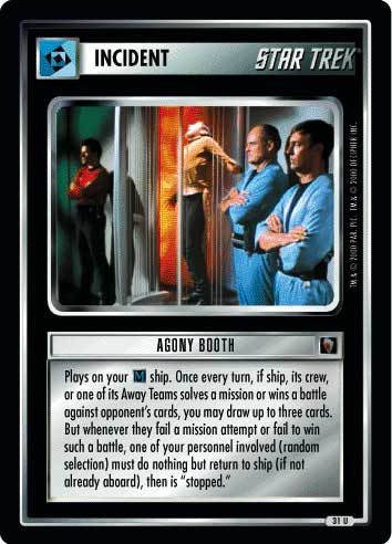 Star Trek CCG | Agony Booth - Mirror Mirror | The Nerd Merchant