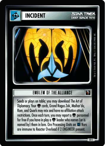 Star Trek CCG | Emblem of the Alliance - Mirror Mirror | The Nerd Merchant