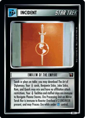 Star Trek CCG | Emblem of the Empire - Mirror Mirror | The Nerd Merchant