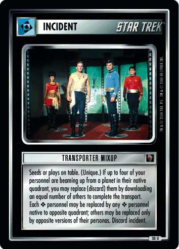 Star Trek CCG | Transporter Mixup - Mirror Mirror | The Nerd Merchant