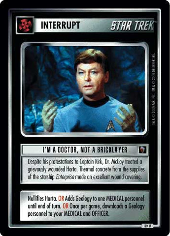 Star Trek CCG | I'm a Doctor, Not a Bricklayer - Mirror Mirror | The Nerd Merchant