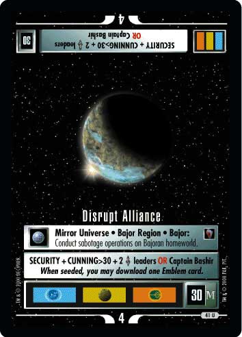 Star Trek CCG | Disrupt Alliance - Mirror Mirror | The Nerd Merchant