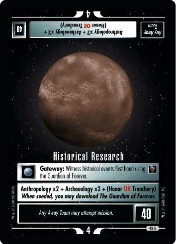 Star Trek CCG | Historical Research - Mirror Mirror | The Nerd Merchant