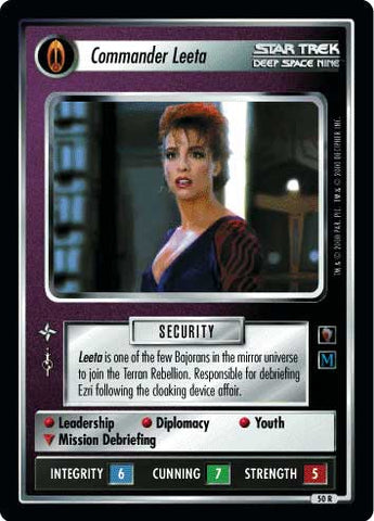 Star Trek CCG | Commander Leeta - Mirror Mirror | The Nerd Merchant